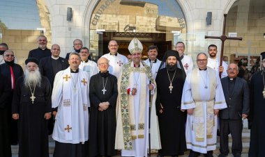 المطران حسام نعوم يترأس صلاة شكر خلال زيارته الراعوية الحاليّة إلى الأردن