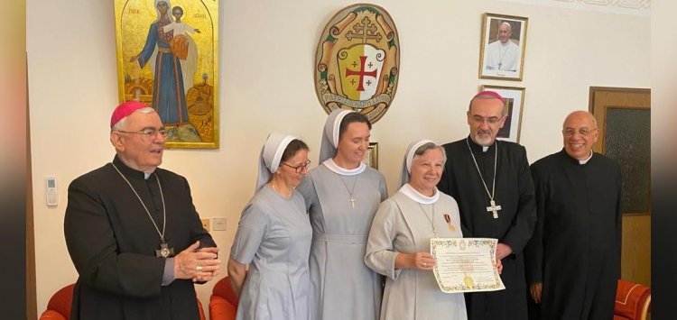 تكريم الراهبة وليام ماليسا بعد 27 عاما من الخدمة في الناصرة