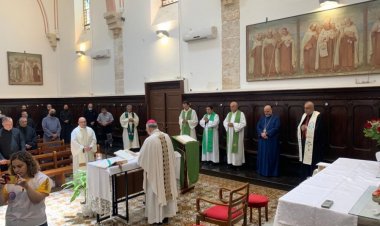 اختتام رياضة روحية لكهنة الأرض المقدسة في حيفا