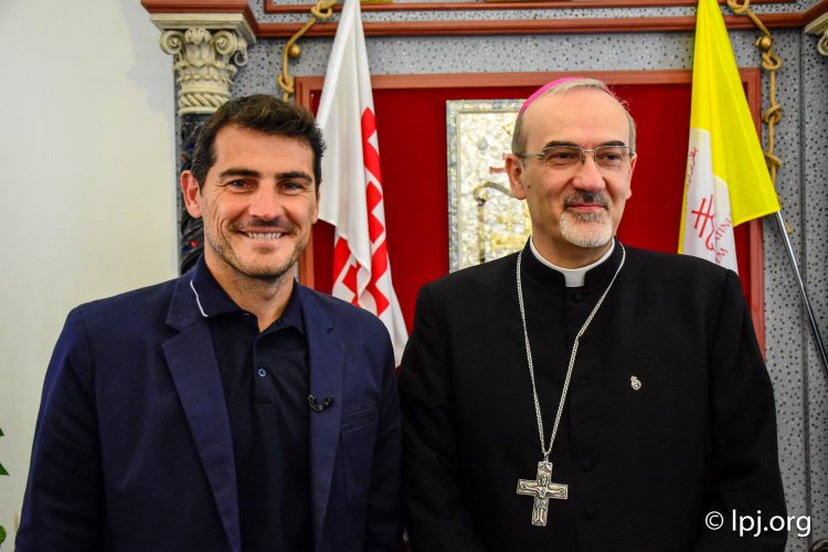 وفد ريال مدريد يحل ضيفا على البطريركية اللاتينية في القدس