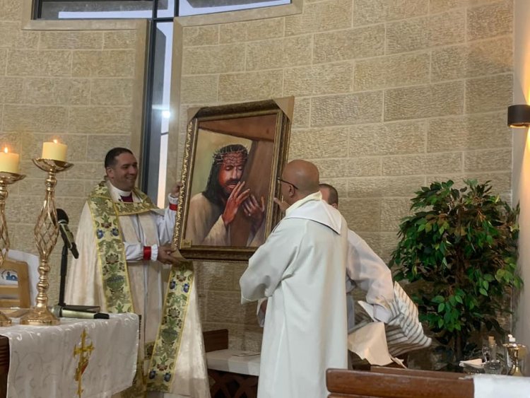 رئيس الأساقفة حسام نعوم يزور ترشيحا بمناسبة أحد يسوع الملك