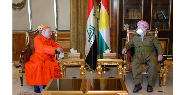 الرئيس البارزاني يستقبل بطريرك الكنيسة الكلدانية في العراق والعالم