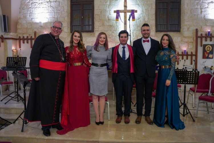 كنيسة القديس بولس في شفاعمرو تستضيف أوركسترا سيمفونية القدس وكونسرت ملائكة مريم