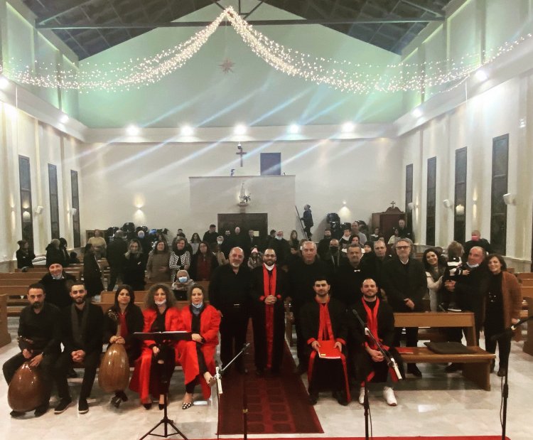 رعيّة مار شربل في عسفيا تحيي كونسرت الميلاد