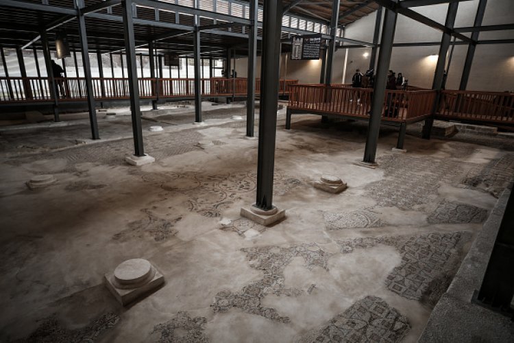 افتتاح موقع كنيسة بيزنطية تعود للقرن الخامس الميلادي في جباليا - غزة