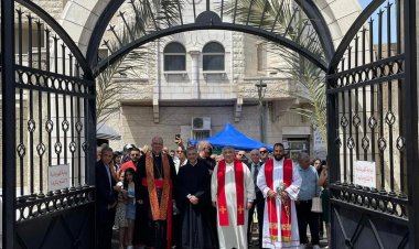 شفاعمرو تحتفل بأحد الشعانين بمسيرة مشتركة بين الكنائس