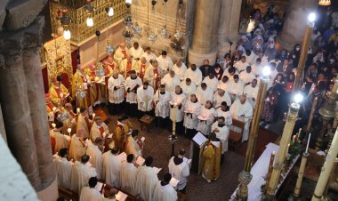 الكنائس الكاثوليكية أحيت أسبوع الآلام بالصلوات واستذكار آلام السيد المسيح