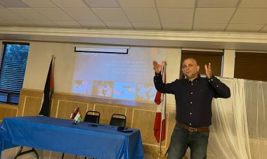 محاضرة قيّمة في البيت الفلسطيني بميسيساغا للدكتور وليد حداد