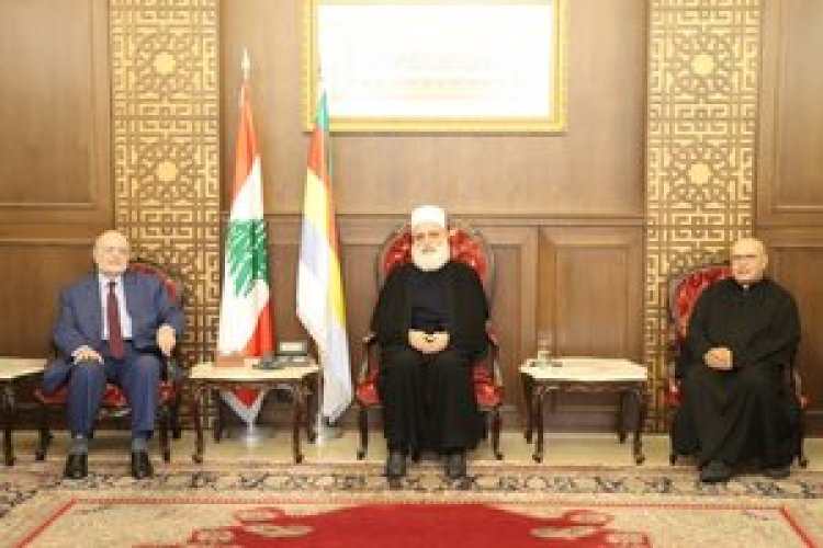 مجلس كنائس الشرق الأوسط يلتقي شيخ عقل طائفة الموحدين الدروز في لبنان