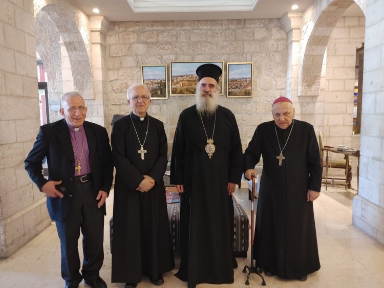 لقاء تشاوري لعدد من القيادات الدينية والوطنية المسيحية في القدس