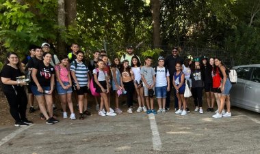 رحلة فئة الاعدادي التابعة لشبيبة مار يوسف - شفاعمرو في ختام السنة الأولى لتأسيسها