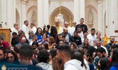 الشبيبة الكاثوليكية في الجليل تلتقي في الناصرة بمناسبة عيد يسوع الملك