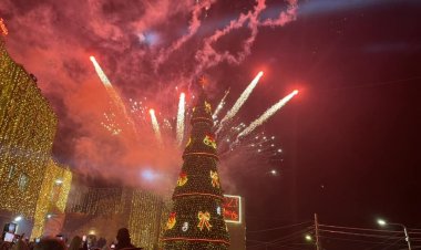 عبلين تحتفل باضاءة شجرة الميلاد بمشاركة واسعة لكافة أبناء القرية