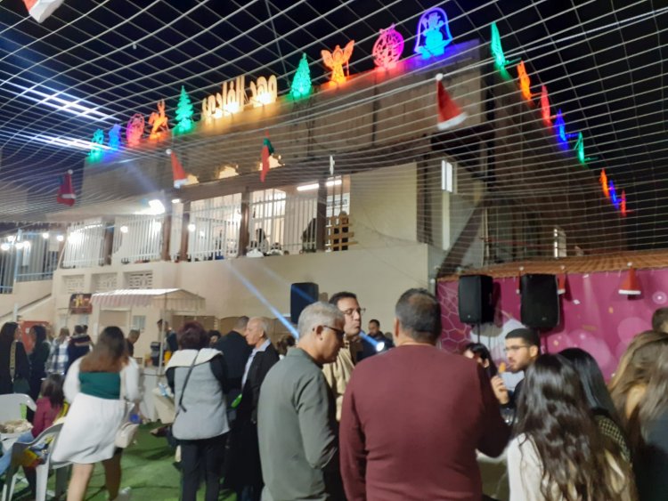 نادي مهد الفادي الشفاعمري يقيم أمسية ميلادية دافئة للأعضاء والأصدقاء