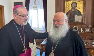 البطريرك بيتسا بالا يهنىء رئيس أساقفة قبرص للكنيسة الأرثوذكسية