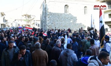 افتتاح كنيسة رقاد السيدة العذراء في الزبداني السورية وإعادة الحياة لها بعد ترميمها