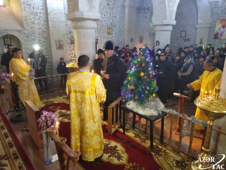 مسيحيو أذربيجان يحتفلون بعيد الميلاد وفق التقويم الشرقي