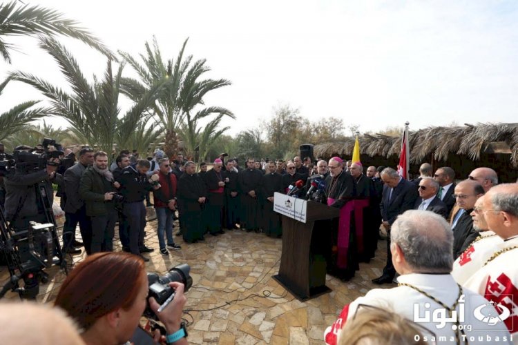 الكنائس الكاثوليكية في الأردن تحتفل بمعمودية المسيح في موقع المغطس
