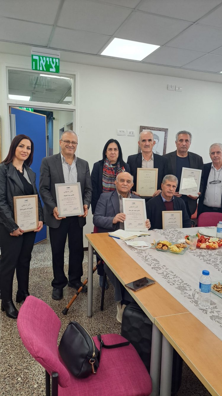 المدرسة الشاملة "أورط" في ترشيحا تستضيف نخبة من أعضاء "الاتحاد العام للكتاب الفلسطينيين – الكرمل 48" في محاضرات حول اللغة العربية