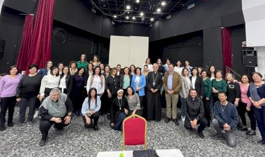 رياضة روحية لمعلمات مدرسة الراهبات في شفاعمرو برعاية المطران رفيق نهرا