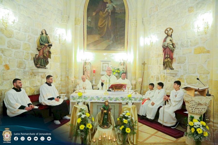 رعية القديس يوسف في بلدة جفنا تحتفل بعيد شفيع الكنيسة