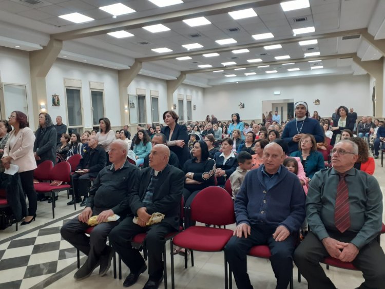 رعية القديس يوسف للاتين في شفاعمرو تحتفل برتب أسبوع الآلام