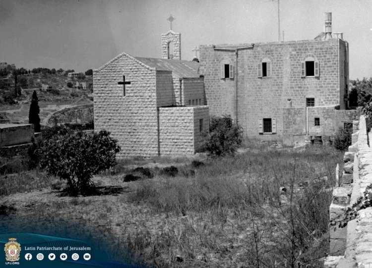 صور نادرة لكنيسة القديس يوسف للاتين في شفاعمرو كما نشرها موقع البطريركية