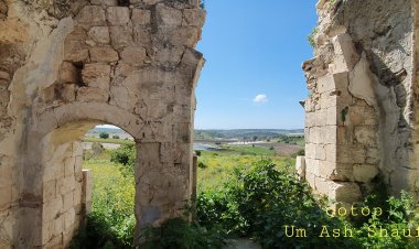 أم الشوف قرية مهجرة أهلها غرب مرتفعات الروحا