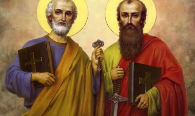 القديسان بطرس وبولس - يوحنا ٢١: ١٥-١٩