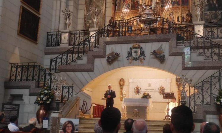 قداس جنائزي للصحفية شيرين أبو عاقلة في العاصمة الاسبانية مدريد