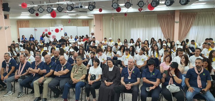 عرس كشفي في العيد الـ72 لمنظمة الكشاف الكاثوليكي