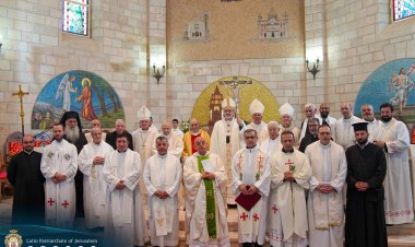 حفل ديني وشعبي كبير يقام للمونسنيور مانويل مسلم بمناسبة اليوبيل الماسي لرسامته في بير زيت