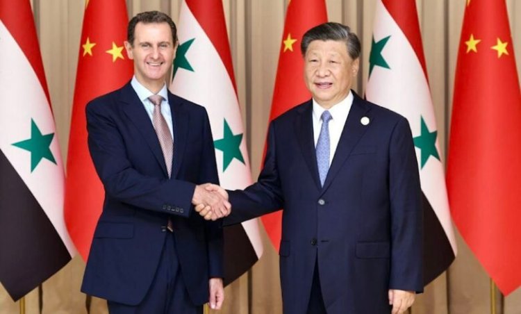 الرئيسان الصيني والسوري يعلنان إقامة شراكة استراتيجية بين البلدين