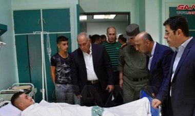 80 شهيداً و240 مصاباً حصيلة أولية للاعتداء الإرهابي على الكلية الحربية في سورية