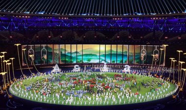 اختتام دورة الألعاب الآسيوية الـ19 في الصين بعرض فني مثير