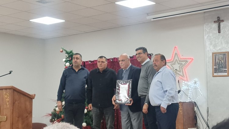 كنيسة القديس جاورجيوس للروم الأرثوذكس في أبو سنان تقيم احتفالا ميلاديا لأبناء الرعية