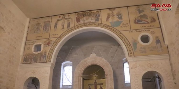 استمرار ترميم كاتدرائية مار أفرام السرياني في حلب مع إبراز ملامحها الحلبية الأصيلة