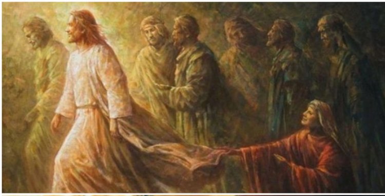 رجل رئيس مجمع، يبتهل إلى يسوع - مرقس ٥: ٢١-٤٣