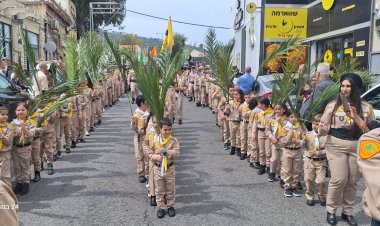 سرايا منظمة الكشاف الكاثوليكي تساهم في إحياء مسيرات أحد الشعانين في البلاد