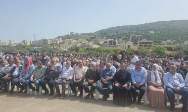 أمس السبت تم إحياء الذكرى الـ 48 ليوم الأرض بمظاهرة ومهرجان في دير حنا