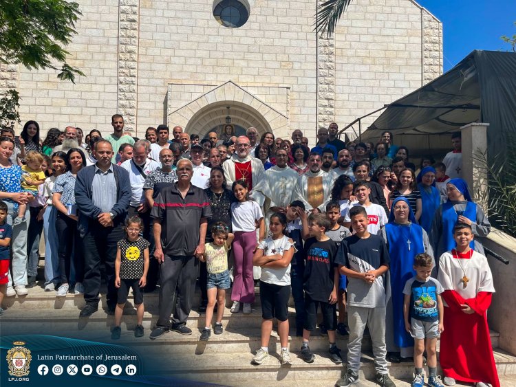بطريرك اللاتين بيتسابالا يزور غزة لأول مرة منذ بدء الحرب أمس الخميس