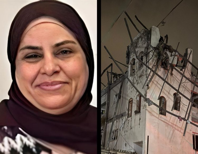 المربية صفاء القط من شفاعمرو ضحية سقوط صاروخ على منزلها