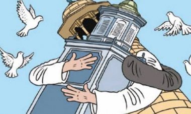 الإمام أحمد عبد الوهاب والأرشمندريت أغابيوس أبو سعدة لـ"القيامة":  هي رسالة من السماء لنا أن نكون يدا واحدة كجسد عربي متحد برئتين مسيحية واسلامية