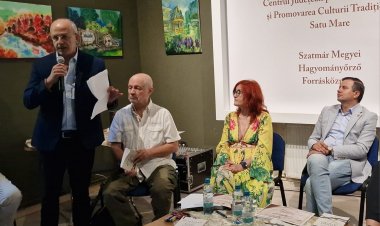 الكاتب والفنان عفيف شليوط يشارك في مؤتمر ثقافي عالمي في ساتو ماري في رومانيا