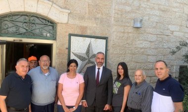 بلدية بيت لحم ومركز وئام الفلسطيني يؤكدان أهمية التعاون لخدمة المجتمع وتعزيز السلم الأهلي