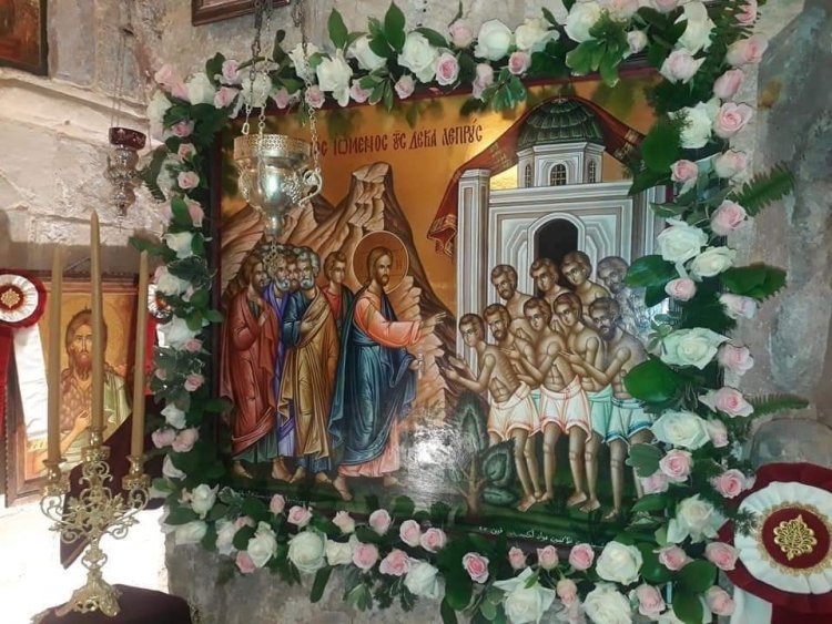 شفاء البرص العشرة - لوقا ١٧: ١١-١٩