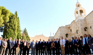 جولة ميدانية لأعضاء السلك الدبلوماسي في بيت لحم عشية الأعياد الميلادية