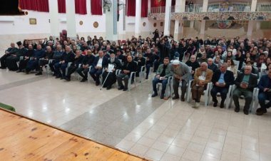 المئات يشاركون في الاحتفال المهيب بمناسبة مرور ربع قرن على رحيل الشاعر الفلسطيني جورج نجيب خليل في عبلين