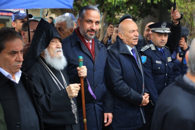 محافظة بيت لحم تستقبل نائب بطريرك الأرمن الأرثوذكس عشية عيد الميلاد