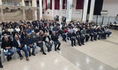 مشاركة واسعة في الأمسية الحوارية في عبلين بمشاركة المؤرخين إيلان پاپيه وجوني منصور